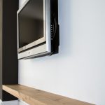 TV plank hout fineer.